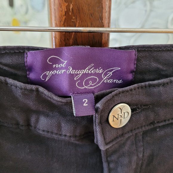 NYDJ Vintage Dark Grey Boot Cut Jeans US 2 - Picture 5 of 14